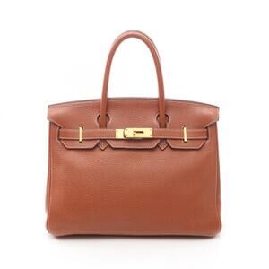 Hermes Birkin 30 Handbag, Leather, Taurillon Clemence Women's, Brown